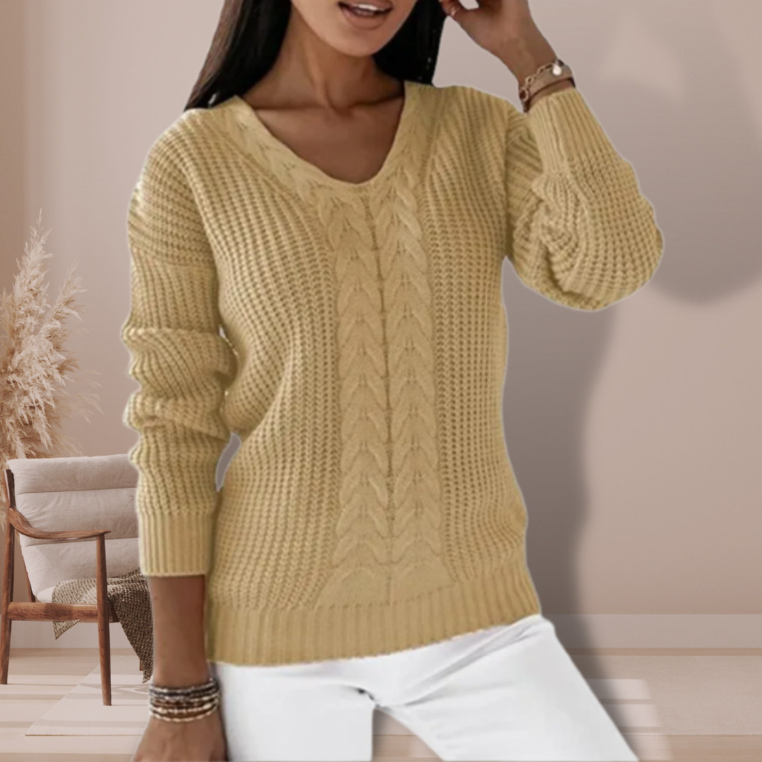 Natascha | Stylisches Strick-Top Pullover