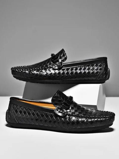 Berando | Leder Herren schuhe Slip on Mokassins Herren atmungsaktiv mode