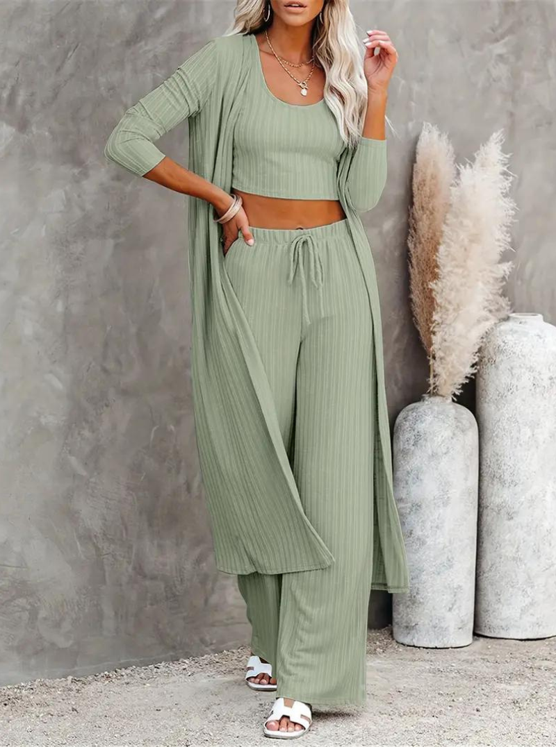 3-teiliges Loungewear-Set für Damen