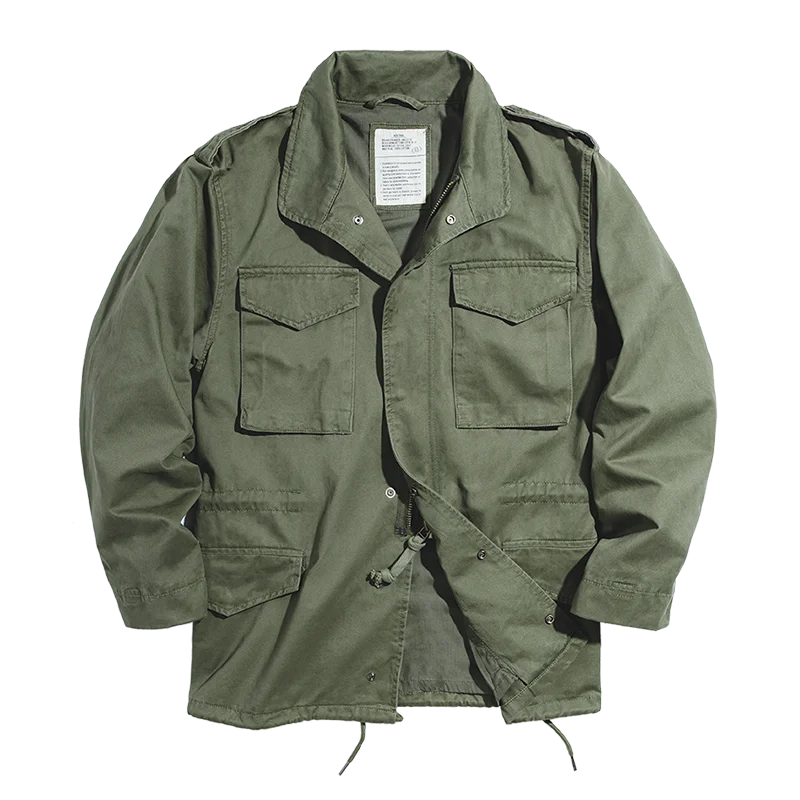 Abbas - Robuste M65 Herren Outdoor Jacke mit viel Platz
