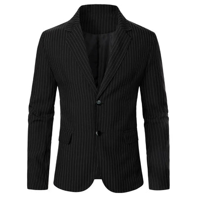 ALWIN - Herren Business Casual Blazer mit Linienmuster