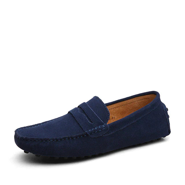 Amigo | Leder Halbschuhe Slip-On - Hochwertige Leder Slipper für Herren