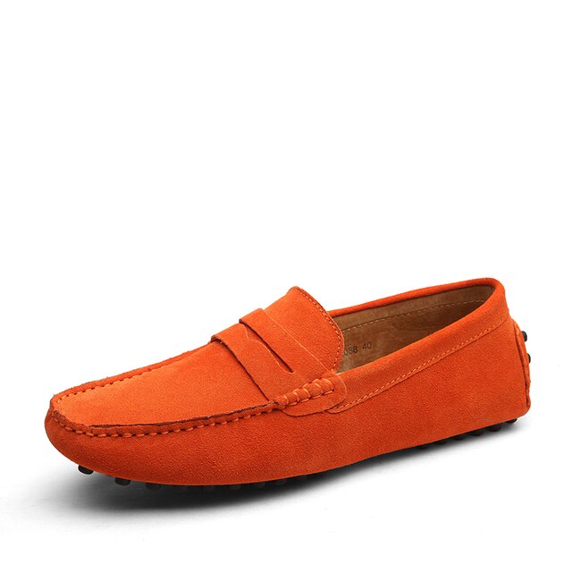 Amigo | Leder Halbschuhe Slip-On - Hochwertige Leder Slipper für Herren