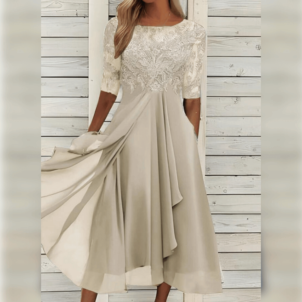 Stilvolles und Bequemes Kleid - Lila