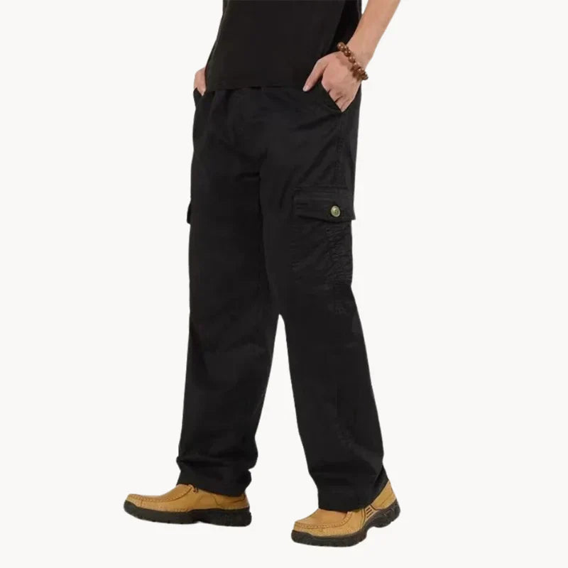 Adrie - premium-fleece-komfort-cargohose für herren