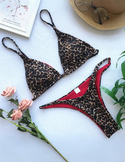 Belle | Bikini-Set - Leopardprint