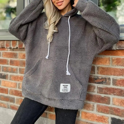 Bethara | Plüschiger Hoodie in modischem Stil