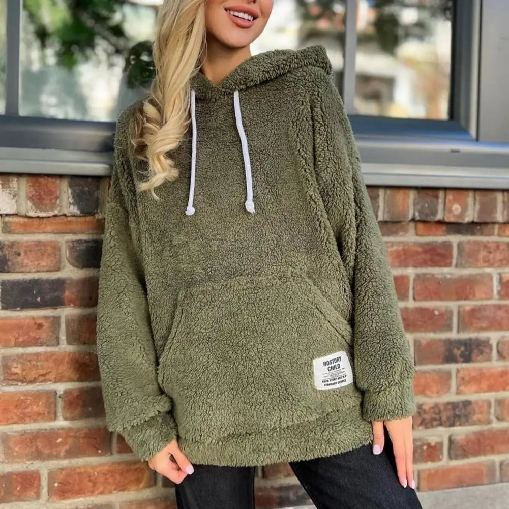 Bethara | Plüschiger Hoodie in modischem Stil