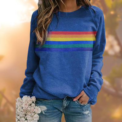 Rainbow - Pullover für Damen