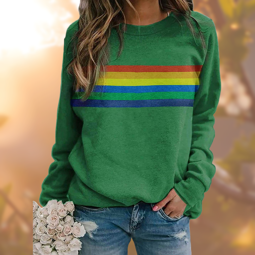 Rainbow - Pullover für Damen