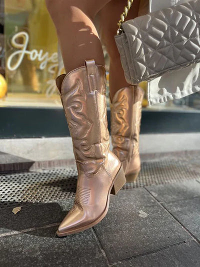 Yolanthe - Klassische Cowboystiefel