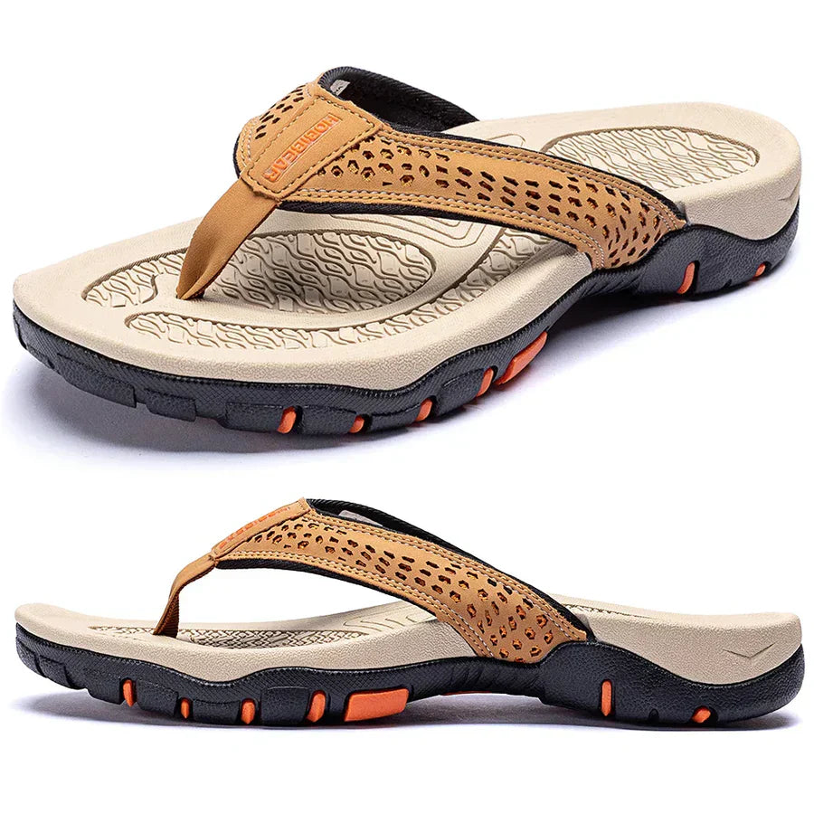 Severino - Ergonomische Herren Orthopädische Slipper, bequem und stützend