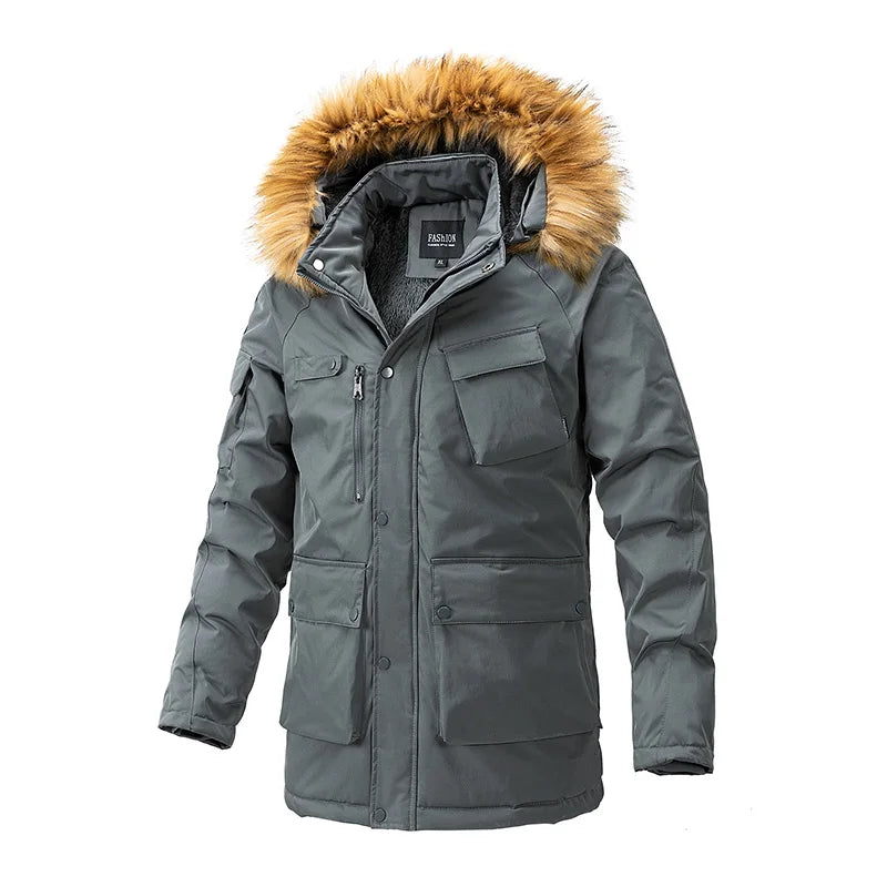 Bobbie | Modische Herren-Winterjacke – Warm, Dick und Stilvoll