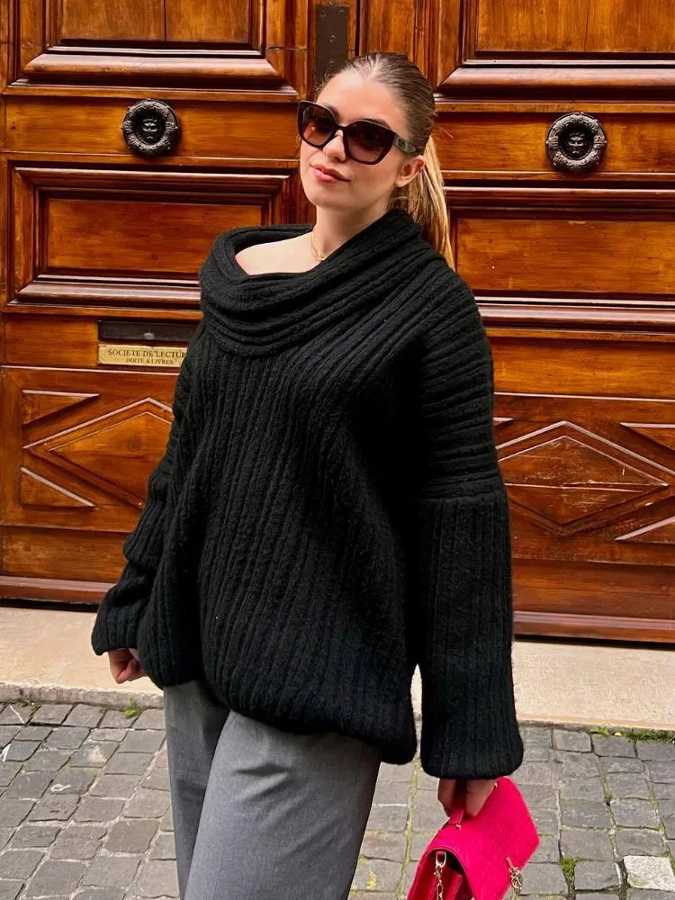 Livia | Sexy Oversize Pullover für Frauen