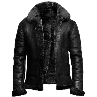 Porith | Leder Winterjacke