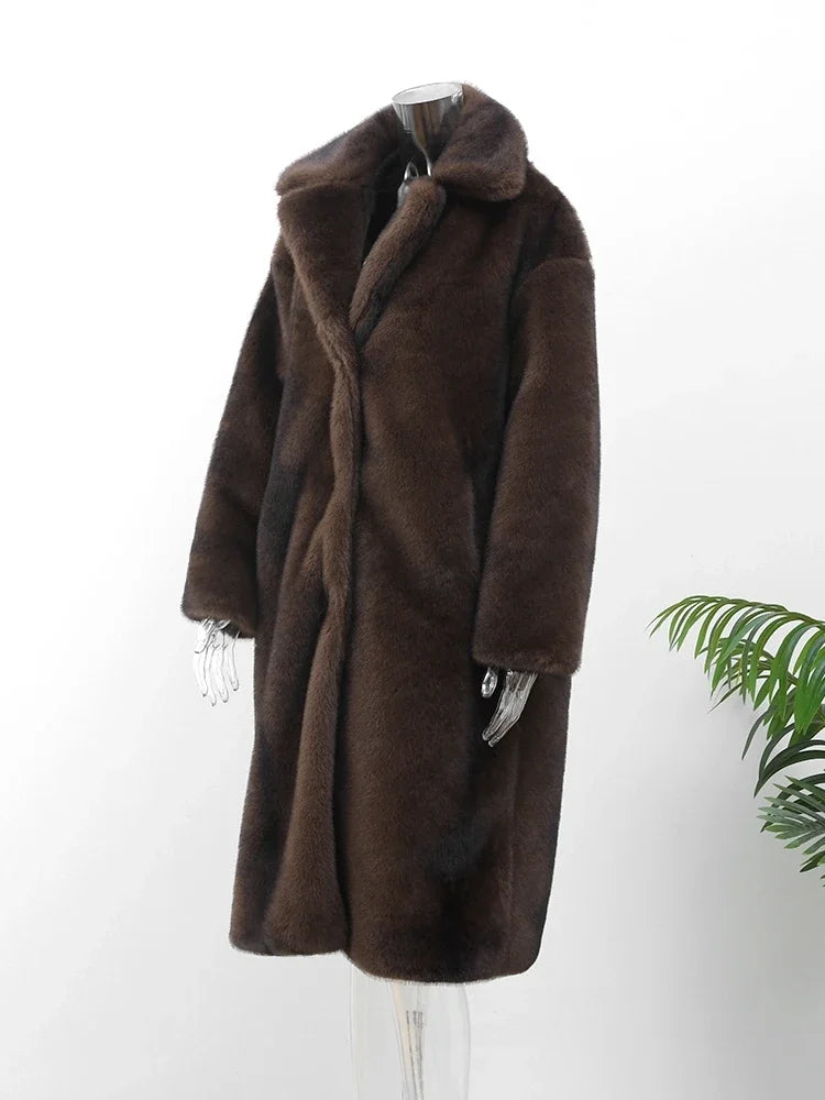 Wistar - elegante pelz-winterjacke