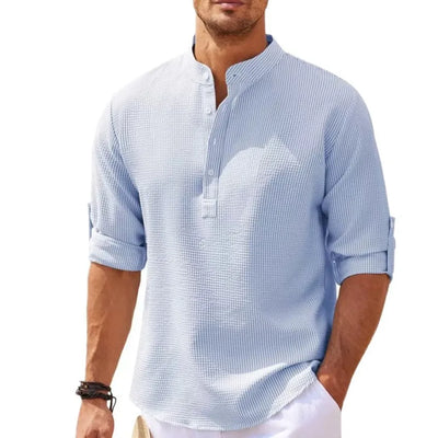 Dominik | Stylish Casual Shirt - Modisches und Bequemes Herrenhemd