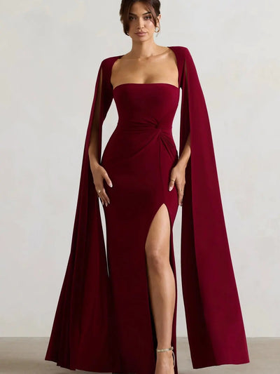 Angel | Sexy Abendkleid mit hohem Schlitz