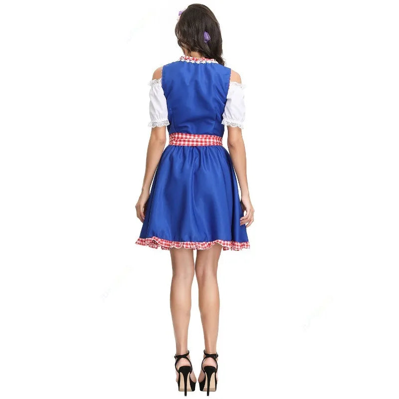 Else | Graceful Karneval blaues Outfit für Oktoberfest