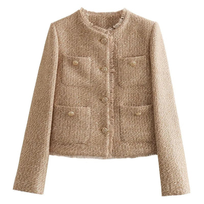 Chloe | Modische Tweed-Kurzjacke für Damen