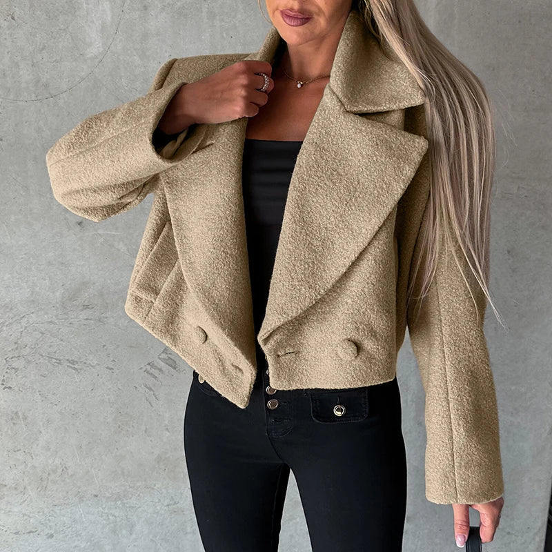 Dina | Wolljacke Damen modisch und elegant