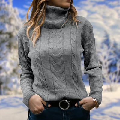 Berlina | Damen Rollkragenpullover aus Strick