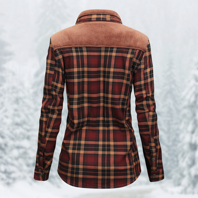 Almirae | Flanell-Wanderjacke für Frauen