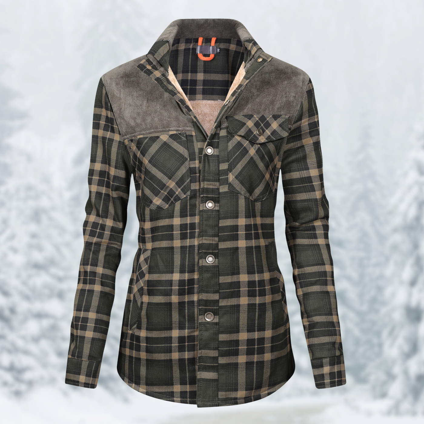 Almirae | Flanell-Wanderjacke für Frauen