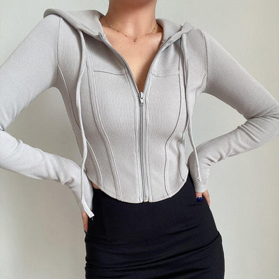 Debora | Slim Fit Kurzer Cardigan für einen eleganten Look