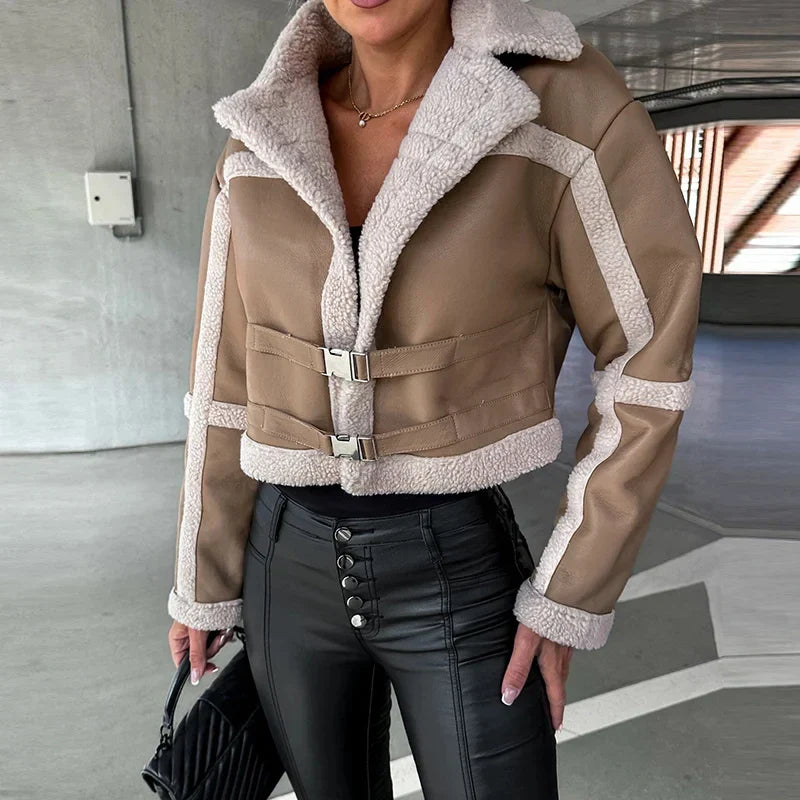 Dina | Wolljacke Damen modisch und elegant