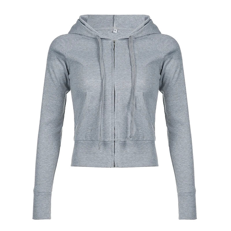 Lea | Casual Hoodie mit Reißverschluss für Damen