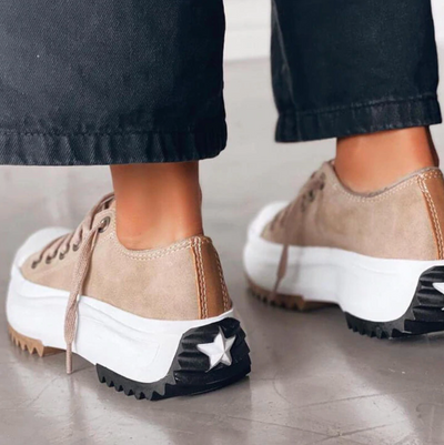 Marie - Bequeme Plateau Sneaker für Damen