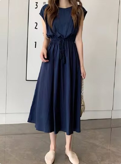 April | Sommer Midi-Kleid für Damen