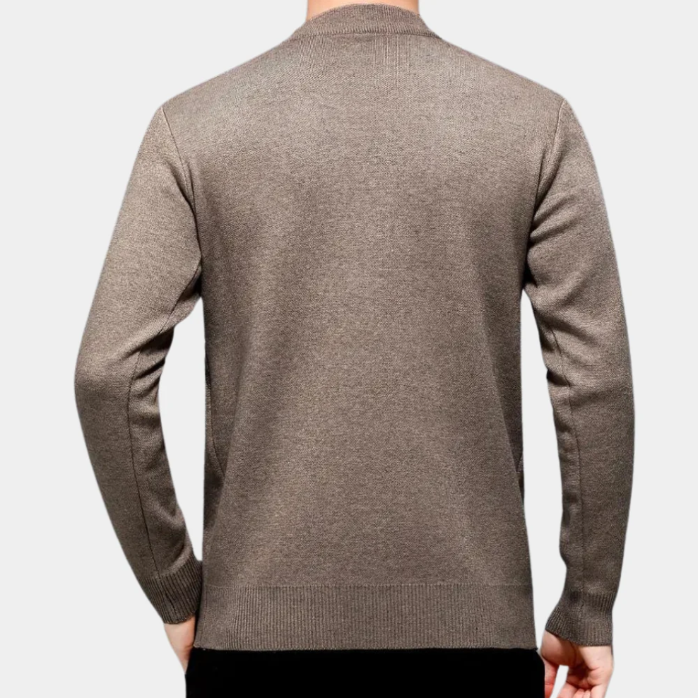 Iulian – eleganter stretchpullover für herren