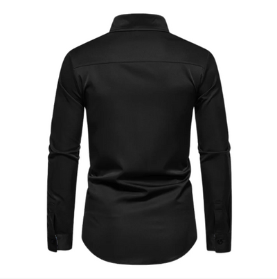 Ice – stretch-langarmshirt für herren