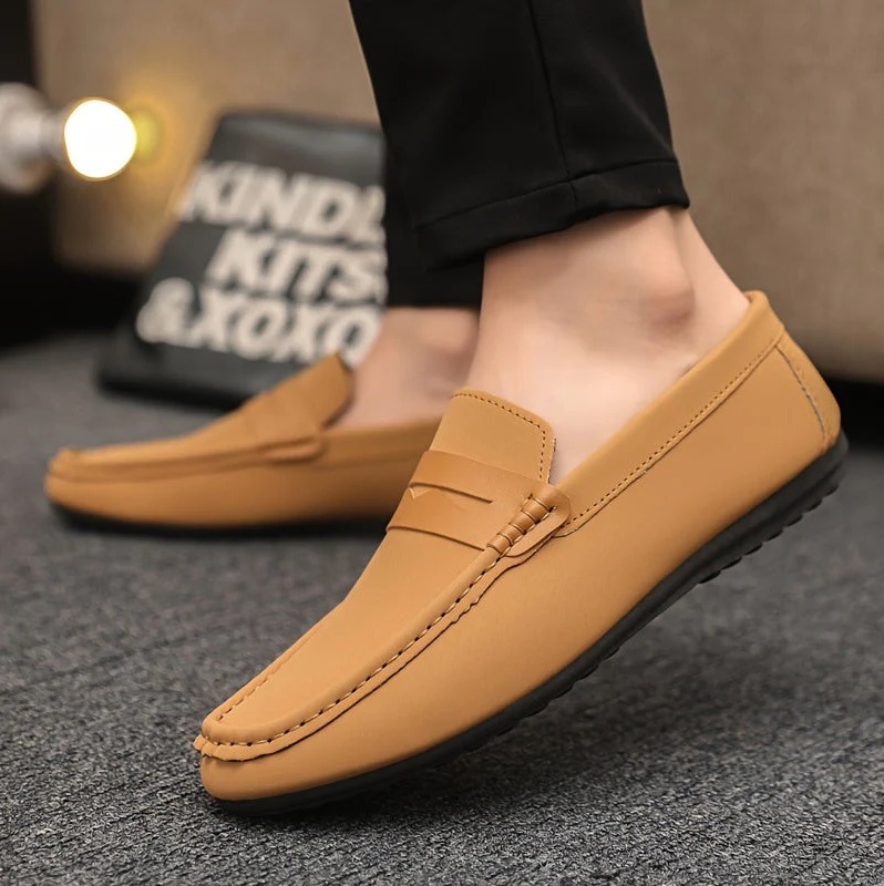 Elegante herren-loafer in verschiedenen farben