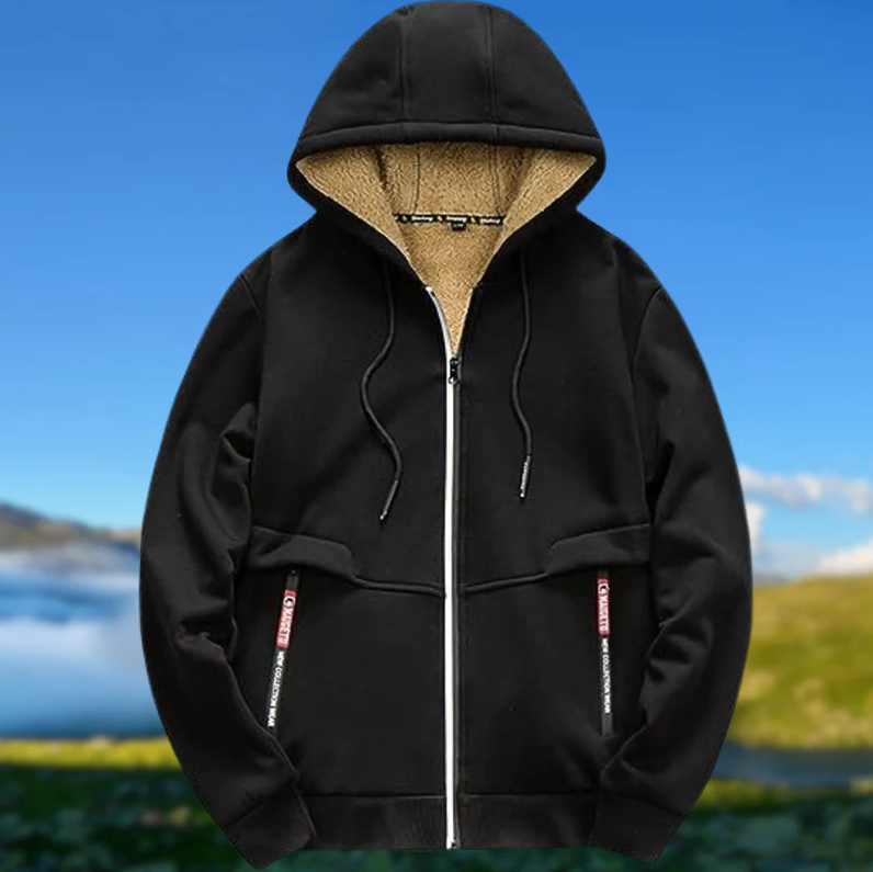 Patrick - herrenjacke mit kapuze