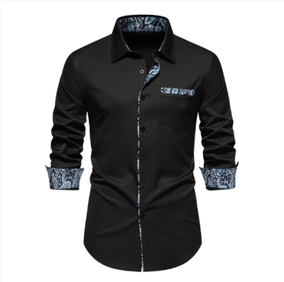 Ice – stretch-langarmshirt für herren