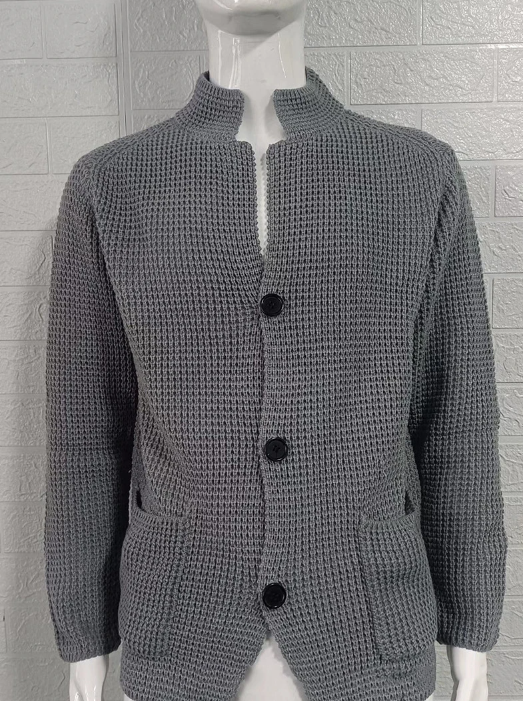 WOLFF Eleganter Herren Cardigan