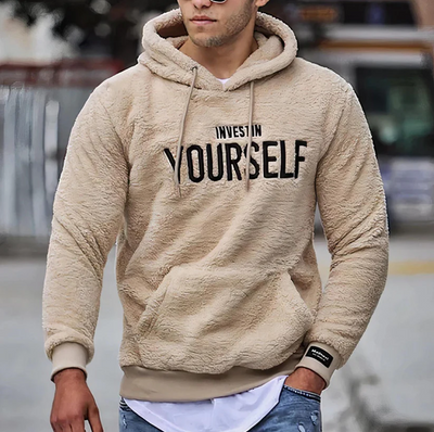 Oliver – plüsch-hoodie für herren