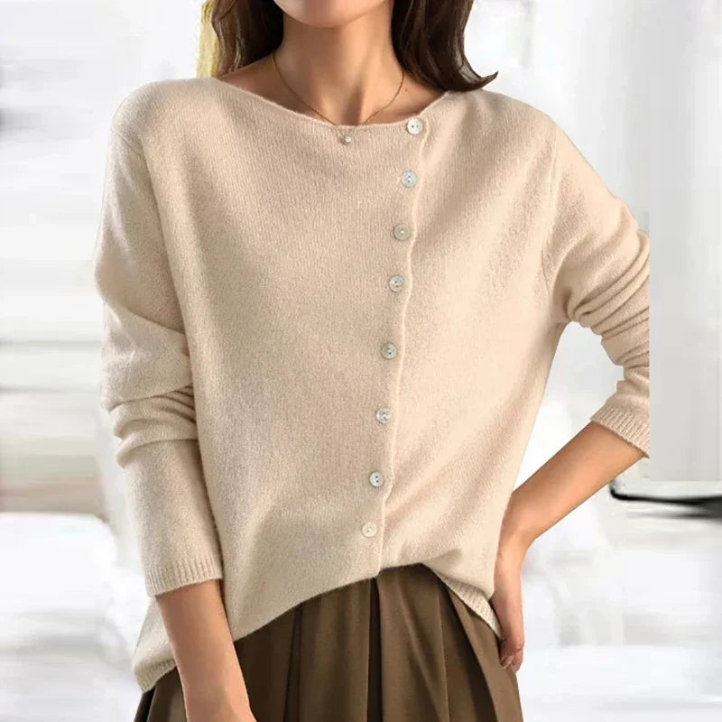 Brechje | Damen Eleganter Pullover - Schick, Bequem und Vielseitig