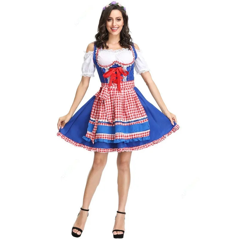 Else | Graceful Karneval blaues Outfit für Oktoberfest