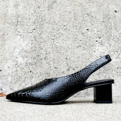 Orthopädische Croco Pumps - Lara