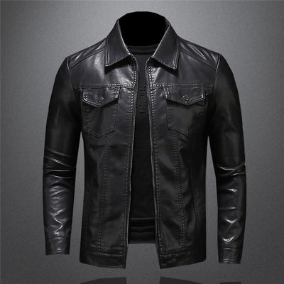 SteelSerpent+ | Leder Biker Jacke