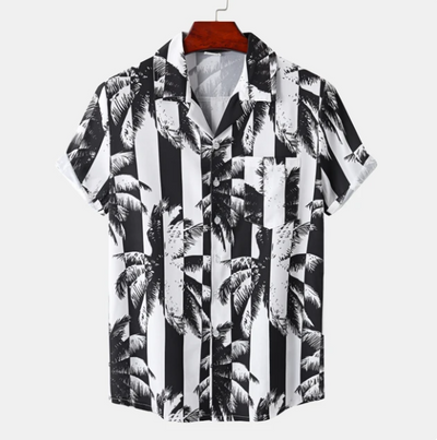 Hawaii surf blume bluse für männer