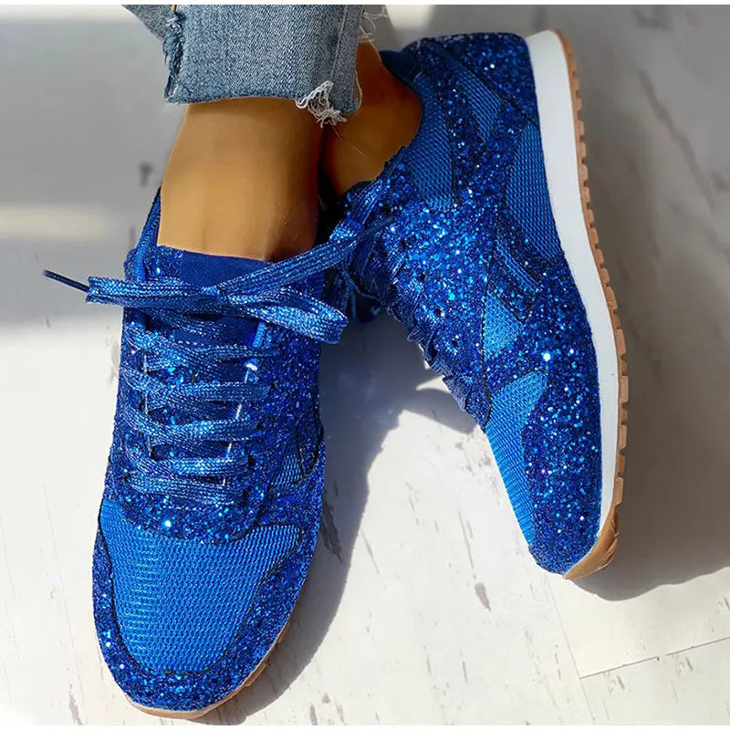 Ondine | Glitzernde Sportschuhe mit Pailletten