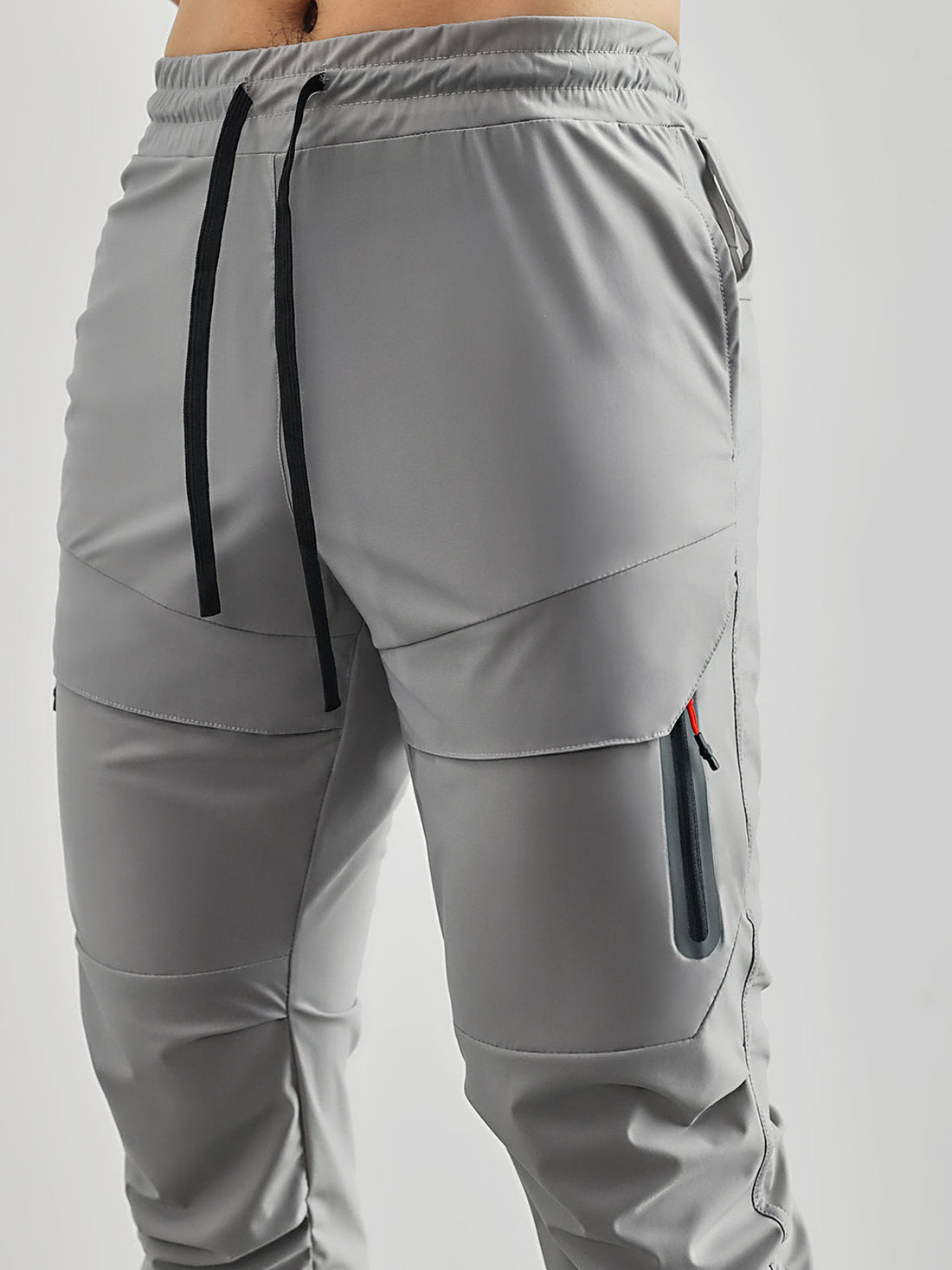 Maurice's coole sportliche cargo-jogger-Hose mit hoher rippe