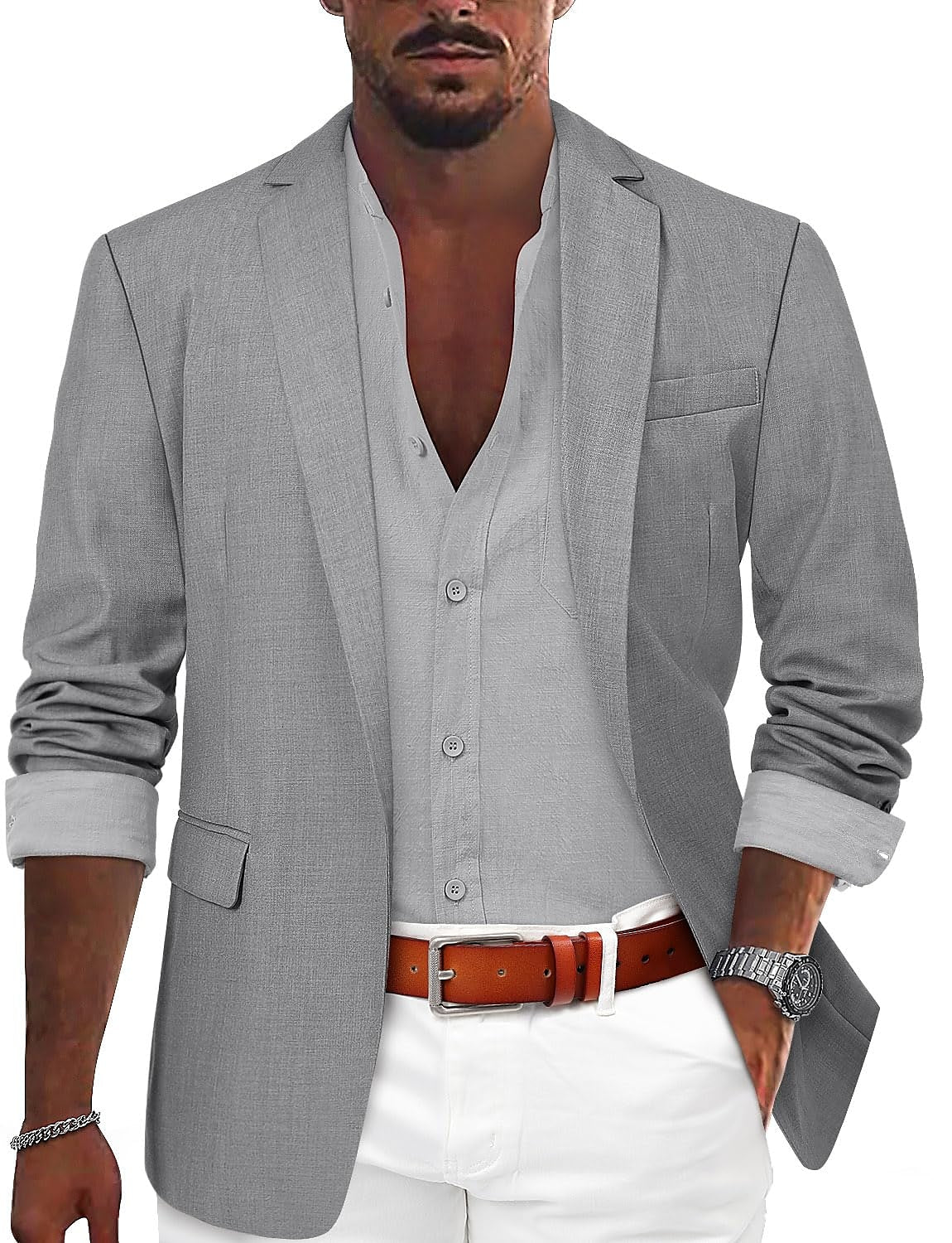 Leonard - Modischer Casual-Blazer für Herren