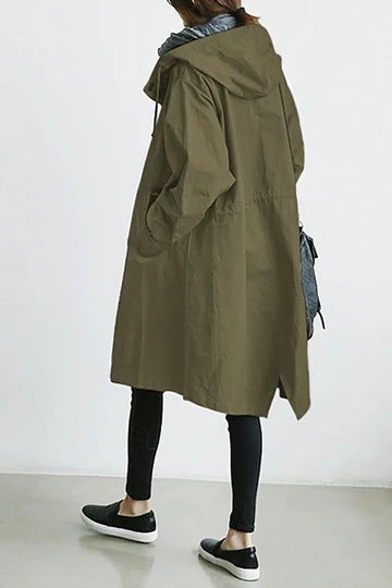 Paisley - Wind- und wasserdichter Trenchcoat für Damen