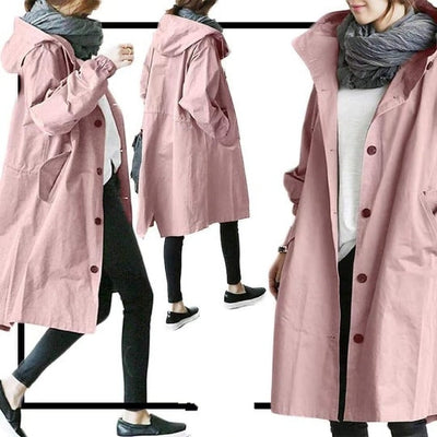 Paisley - Wind- und wasserdichter Trenchcoat für Damen